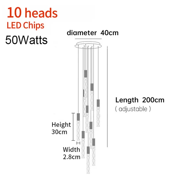 Aurelia Spiral Ceiling Light Elegant Loft Lamp for Hallways